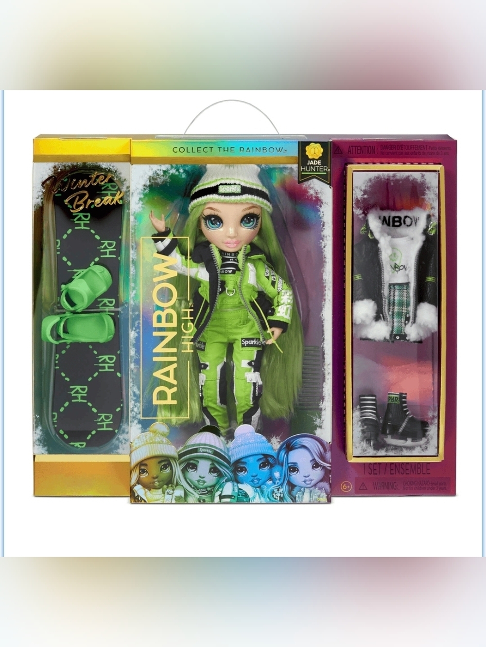 Rainbow High Winter Doll Jade Hunter * COLLECTIBLE!!!